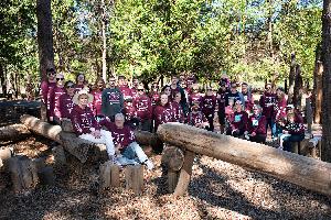 2022 RiverWalk Jump for the Cure Team Photo